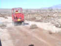 Spray boom in use